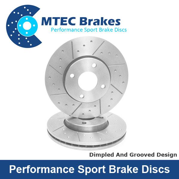 thumbnail image 2 of Mintbitz Front Brake Discs & Pads For VW Transporter T5 2003-2016 – 308mm Dimpled Grooved + Mintex Pads 2 of 5