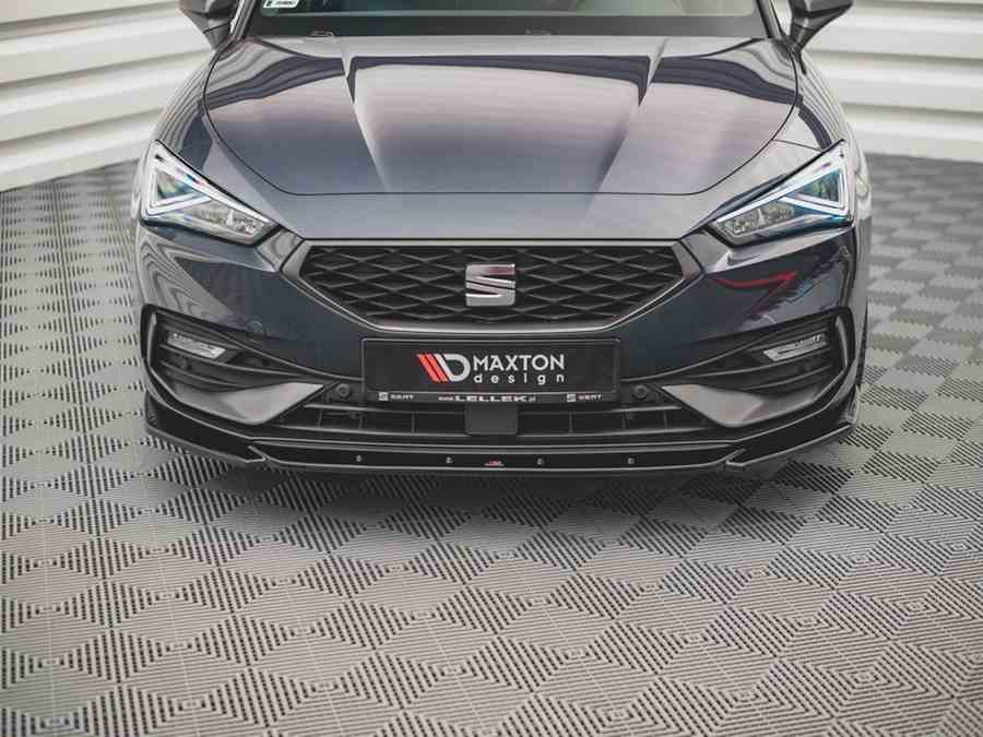 FRONT SPLITTER v.1 Seat Leon Mk1 Cupra - Gloss Black Gloss Black