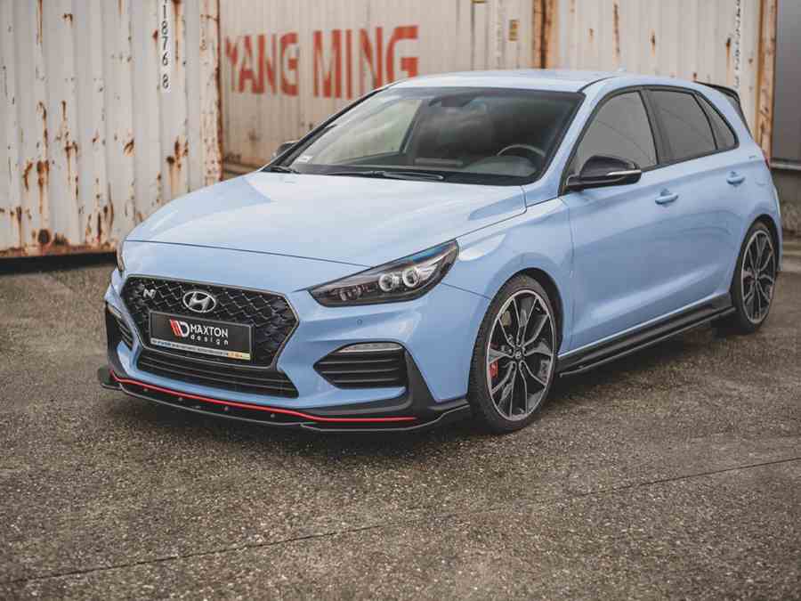 Maxton Front Splitter V.4 Hyundai I30 N Mk3 Hatchback / Fastback (2017 ...