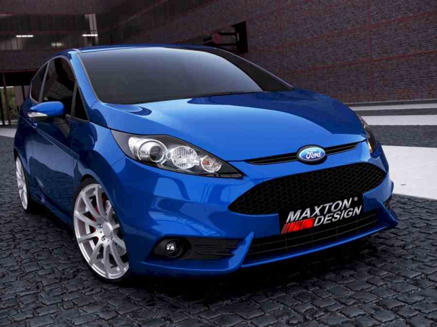 Maxton Front Bumper St Look Ford Fiesta Mk7 Preface Model For Ford