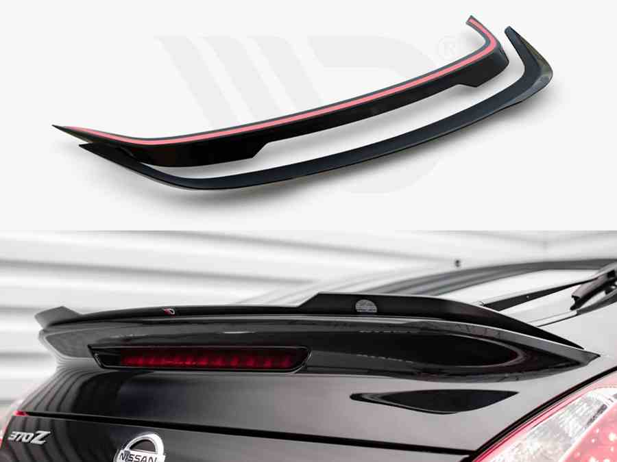 Maxton SPOILER CAP NISSAN 370Z NISMO FACELIFT (2014-2020) (Gloss Black ...